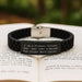 Funny Fitness Trainer Dad Gift, Glide lock Clasp Bracelet for Fitness Enthusiast Men Graduation Unique Gifts from Dad - Image 2