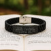 Executive Gifts from Friends to Graduation Unique Accessories - Funny Retired Executive Quote Glide lock Clasp Bracelet - Image 2