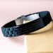 Funny Civil Engineer Mom Gifts for Graduation - Glide lock Clasp Black Stainless Steel Bracelet - Image 3