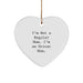 Funny Ocicat Mom Gifts from Mom to Ocicat Lover, Heart Ornament, I'm Not A Regular Mom. I'm An Ocicat Mom. Christmas Unique Gifts - Image 1