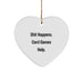 Funny Card Games Gifts for Card Games Lovers - Heart Ornament from Men for Women Friends Family - Image 1
