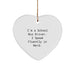 Funny School Bus Driver Gifts, Heart Ornament for Men, Gifts from Friends to School Bus Driver, Perfect for Christmas Unique Gifts - Image 1