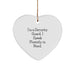 Funny Security Guard Gifts from Friends for Men, Heart Ornament, I'm A Security Guard. I Speak Fluently In genius., Christmas Unique Gifts - Image 1