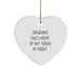 Funny Insurance Sales Agent Gifts Christmas Heart Ornament Quotes for Friends and Family from Men and Women - Image 1