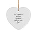 Funny Apartment Manager Gifts from Friends - Heart Ornament This Is What An Awesome Apartment Manager Looks Like, Christmas Unique Gifts for Apartment Managers - Image 1