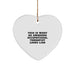 Funny Occupational Therapist Gifts from Friends, Heart Ornament for Christmas, This Is What An Awesome Occupational Therapist Looks Like - Image 1