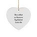 Funny Psychiatrist Heart Ornament Gifts for Men, Women, Friends, Coworkers, Family - Unique Christmas Memorable Presents from Loved Ones - Image 1