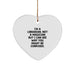 Funny Librarian Gifts for Him or Her, Heart Ornament I'm A Librarian Gifts from Friends, Unique Christmas Unique Gifts for Librarian Men or Women - Image 1