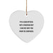 Funny Loan Officer Heart Ornament Gifts from Family to Friends for Christmas Unique Ideas - Image 1