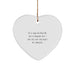 Funny Yoga Instructor Heart Ornament, Gifts from Friends to Yoga Instructor, Unique Christmas Unique Gifts for Yoga Instructor - Image 1