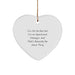 Funny Apartment Manager Gifts from Friends for Men - Heart Ornament I'm Not Perfect But I'm An Apartment Manager - Image 1