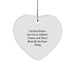 Funny Athletic Trainer Heart Ornament Gifts from Men to Women Friends Coworkers Family on Christmas Unique Ideas - Image 1