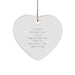 Funny Magistrate Gifts for Men from Friends - Christmas Unique Heart Ornament, 'I'm Not Perfect But I'm A Magistrate And That's Basically The Same Thing' - Image 1
