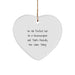 Funny Neurosurgeon Gifts for Christmas - I'm Not Perfect But I'm A Neurosurgeon And That's Basically The Same Thing Heart Ornament for Men, Women, Friends, Coworkers, Family - Image 1