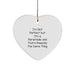 Funny Rescue Worker Heart Ornament Gifts from Friends for Rescue Worker Men - I'm Not Perfect But I'm A Rescue Worker And That's Basically The Same Thing Christmas Unique Gifts - Image 1