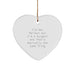 Funny Surgeon Gifts for Men from Friends, Heart Ornament Quote I'm Not Perfect But I'm A Surgeon And That's Basically The Same Thing for Christmas Unique Gifts - Image 1