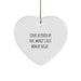 Court Reporter Gifts, Funny Heart Ornament for Family, Gifts from Mom to Court Reporter, Court Reporter Christmas Unique Gifts - Image 1