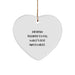Funny Radiation Therapist Gifts, Heart Ornament for Family, Gifts from Mom, Gifts for Radiation Therapist, Christmas Unique Gift - Image 1