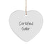 Funny Sailor Gifts from Men to Friends, Heart Ornament Certified Sailor Quote, Unique Christmas Unique Gifts for Sailor Enthusiasts - Image 1
