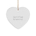 Funny Scientist Gifts from Friends for Scientist Men - Heart Ornament Certified Scientist Christmas Unique - Image 1