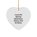British Shorthair Cat Lover Gifts, Funny Cat Mom Dad Heart Ornament, Gifts from Family Friends for British Shorthair Cat - Image 1