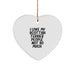 Funny Scottish Terrier Dog Gifts for Men, Women, and Kids, Heart Ornament with I Love My Scottish Terrier. People, Not So Much. Quote, Christmas Unique Gifts from Friends - Image 1