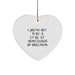 Cocker Spaniel Mom Quotes Funny Gifts from Friends for Cocker Spaniel Dog Heart Ornament, Christmas Unique Presents - Image 1