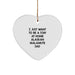 Alaskan Malamute Dad Heart Ornament Gift for Christmas, Funny Quote, Gifts from Dad to Dog Lover - Image 1