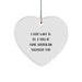 Funny Australian Shepherd Dog Gifts for Dad - Heart Ornament from Men - 'I Just Want To Be A Stay At Home Australian Shepherd Dad' Christmas Unique Gifts - Image 1