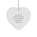 Funny Air Traffic Controller Heart Ornament Gifts from Men, Gifts for Air Traffic Controller Friends, Unique Christmas Unique Gifts - Image 1