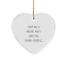 Funny Sailor Gifts from Friends, Heart Ornament I May Be A Sailor, But I Cant Fix Stupid People., Christmas Unique Gifts for Sailor Men - Image 1