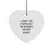 Funny Agent Heart Ornament, Gifts from Coworkers, I Can't Fix Stupid But I'm A Fairly Decent Agent, Perfect Agent Christmas Unique Gifts, Heart Shaped Gifts for Agent - Image 1