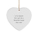 Cool Operator Mom Funny Heart Ornament Gifts from Mom, for Operator, Unique Christmas Unique Gifts - Image 1