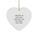 Funny Executive Assistant Heart Ornament Gifts from Men to Executive Assistant Women Friends Coworkers Family Christmas Unique Gifts - Image 1