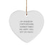Funny American Staffordshire Terrier Dog Gifts for Men, Funny Christmas Unique Gifts, Heart Ornament, American Staffordshire Terrier Dog Lover - Image 1