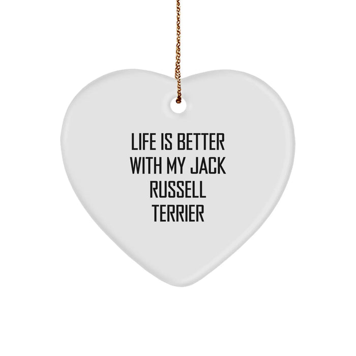 Funny Jack Russell Terrier Dog Lover Gifts for Him from Friends, Unique Christmas Unique Gifts for Men - Image 1