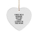 Funny Cane Corso Dog Lover Gifts from Family for Christmas Unique Ornaments Heart - Image 1