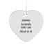 German Shepherd Dog Heart Ornament Gifts for German Shepherd Lover from Friends and Family - Funny Quote - Christmas Unique - Image 1