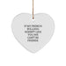 French Bulldog Lovers Heart Ornament, Funny Gift from Friends for French Bulldog Owners, Christmas Unique Gifts for Men, Women, and Family - Image 1