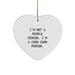 Chow Chow Dog Heart Ornament, Funny Quote Gifts for Men, Christmas Unique Gifts from Family, Perfect for Chow Chow Dog Lovers - Image 1