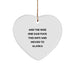 Funny Alaska Gifts, And The Wise One Said 'F--k This Shit!' Heart Ornament for Men, Women, or Friends - Christmas Unique Presents from Alaska - Image 1