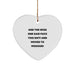 Funny Heart Ornaments Gifts from Men to Missouri Friends - Missouri State Heart Shaped Decoration for Christmas Unique Gifts - Image 1