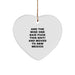 Funny New Mexico Gifts for Him, Heart Ornament Quote, Christmas Unique Gifts from Friends, Family, Coworkers - Image 1