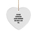 Funny Stepmother Gifts, Heart Ornament Quote for Christmas Unique Presents from Family, Stepmother Heart Decoration Gifts - Image 1