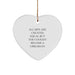 Funny Librarian Gifts for Men - Heart Ornament with Coolest Become A Librarian Quote - Gifts from Friends - Image 1
