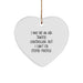 Funny Air Traffic Controller Heart Ornament Gifts from Friends for Men and Women - 'I May Be An Air Traffic Controller, But I Can't Fix Stupid People' - Unique Christmas Unique Gift - Image 1