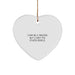 Funny Janitor Gifts for Men, Heart Ornament, I May Be A Janitor, But I Can't Fix Stupid People., Christmas Unique Gifts from Friends - Image 1