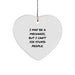 Funny Mechanic Gifts from Friends for Men - Heart Ornament with I May Be A Mechanic But I Cant Fix Stupid People Quote - Unique Christmas Unique Gifts for Mechanic Lovers - Image 1