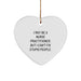 Funny Nurse Practitioner Heart Ornament Gifts from Friends and Family, Christmas Unique Gifts for Nurse Practitioner - Image 1