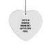 Funny Orthopedic Surgeon Gifts, I May Be An Orthopedic Surgeon, But I Can't Fix Stupid People. Heart Ornament, Christmas Unique Gifts from Friends for Orthopedic Surgeon Men - Image 1